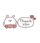 省スペース◎ちびっこうさぎさん #2026再販（個別スタンプ：39）