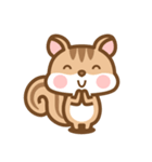 飛び出す！ シマリスのシマさんのスタンプ2（個別スタンプ：19）