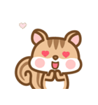 飛び出す！ シマリスのシマさんのスタンプ2（個別スタンプ：22）