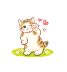 動くちっちゃい猫のあけおめスタンプ(再販)（個別スタンプ：21）