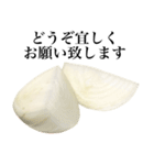 【ビジネス敬語】 国産玉ねぎ（個別スタンプ：2）