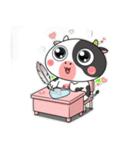 大きな目のかわいいウシのときめきアラート（個別スタンプ：2）