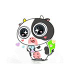 大きな目のかわいいウシのときめきアラート（個別スタンプ：9）