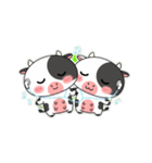 大きな目のかわいいウシのときめきアラート（個別スタンプ：12）