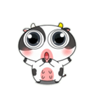 大きな目のかわいいウシのときめきアラート（個別スタンプ：15）
