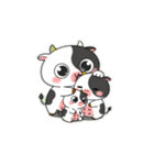 大きな目のかわいいウシのときめきアラート（個別スタンプ：18）