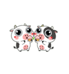 大きな目のかわいいウシのときめきアラート（個別スタンプ：20）