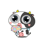 大きな目のかわいいウシのときめきアラート（個別スタンプ：23）