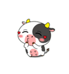 大きな目のかわいいウシのときめきアラート（個別スタンプ：27）