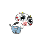 大きな目のかわいいウシのときめきアラート（個別スタンプ：31）