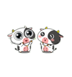 大きな目のかわいいウシのときめきアラート（個別スタンプ：32）