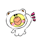 コスプレインコくん（個別スタンプ：3）