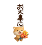 ちびシバ☆3D【BIG】（個別スタンプ：14）