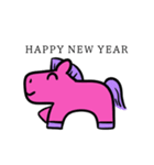 動く！午年ゲーミングお年賀スタンプ（個別スタンプ：7）