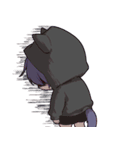 背景で動く！ツンデレ猫耳少年（個別スタンプ：10）