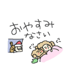 トイプーと私とクリスマス！（個別スタンプ：5）