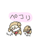 トイプーと私とクリスマス！（個別スタンプ：13）