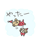 トイプーと私とクリスマス！（個別スタンプ：16）