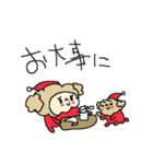 トイプーと私とクリスマス！（個別スタンプ：27）