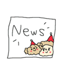トイプーと私とクリスマス！（個別スタンプ：28）
