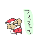トイプーと私とクリスマス！（個別スタンプ：35）