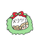 トイプーと私とクリスマス！（個別スタンプ：37）