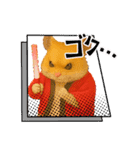 推し活ハムさん(赤担、レッド担)（個別スタンプ：12）