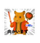 推し活ハムさん(赤担、レッド担)（個別スタンプ：18）