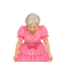 【爆笑】アイドル衣装のおばあちゃん（個別スタンプ：30）