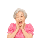 【爆笑】アイドル衣装のおばあちゃん（個別スタンプ：31）