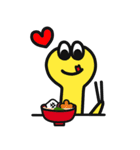 カラフルへびの年末年始スタンプ【再販】（個別スタンプ：12）