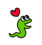 カラフルへびの年末年始スタンプ【再販】（個別スタンプ：32）