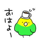 ゆるゆる☆インコちゃん（個別スタンプ：8）