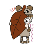 おちゃめの元気が出る会話BIG,冬が来たかな（個別スタンプ：4）