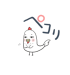 みんなのスタンプつれ2にわとりちゃん（個別スタンプ：2）