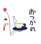 みんなのスタンプつれ2にわとりちゃん（個別スタンプ：21）