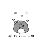 ぶりっ子なへんてこなペンギン（個別スタンプ：33）