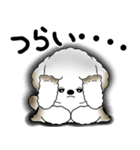 犬さん「気遣いする側？されたい側？」（個別スタンプ：32）