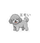フランクな会話のトイプードル②（個別スタンプ：18）