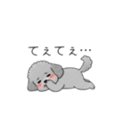 フランクな会話のトイプードル②（個別スタンプ：21）