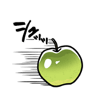 しゃべる青りんご（個別スタンプ：3）