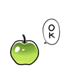 しゃべる青りんご（個別スタンプ：6）