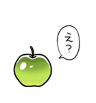 しゃべる青りんご（個別スタンプ：25）