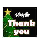 動くクリスマス年末年始ごあいさつ2025（個別スタンプ：3）