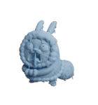 デカ動く 3D擦れうさぎ（冬）silent（個別スタンプ：3）