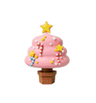 デカ動く 3D擦れうさぎ（冬）silent（個別スタンプ：7）