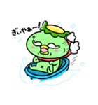 かっぱの冬休み（個別スタンプ：4）