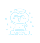 かっぱの冬休み（個別スタンプ：11）