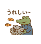 『いっしょに過ごそ』漁師の毎日 魚市場（個別スタンプ：22）