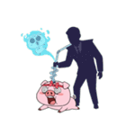 人生は大変だから、とりあえず食べよう（個別スタンプ：7）